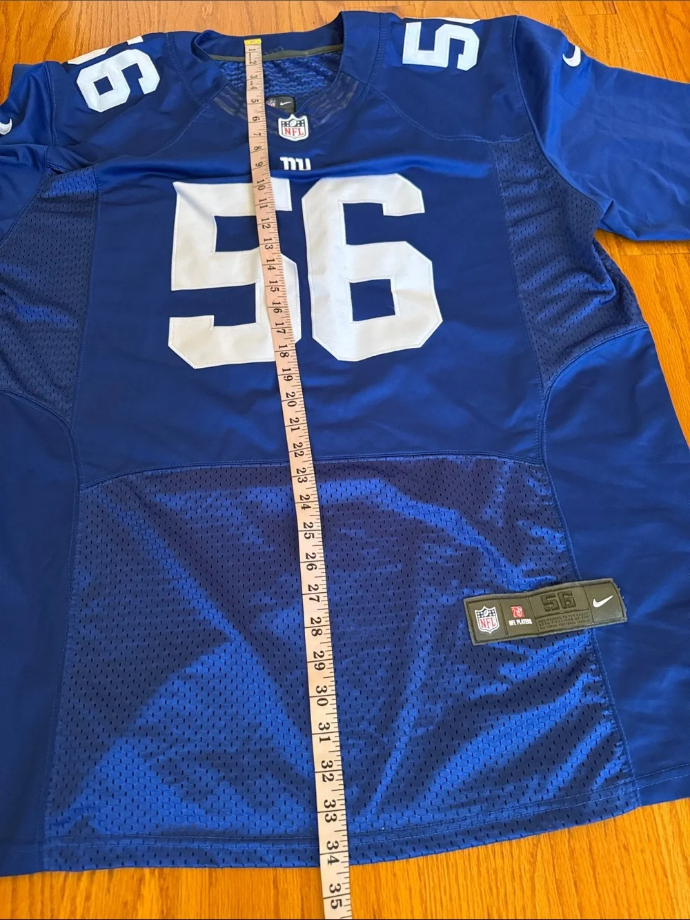 Nike‎ Blue New York Giants #56 Taylor Football Jersey Size TTTG 3XL